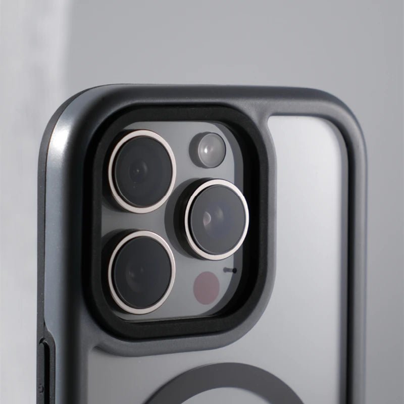 Premium Minimalist Anti-Impact iPhone Case with MagSafe Charging