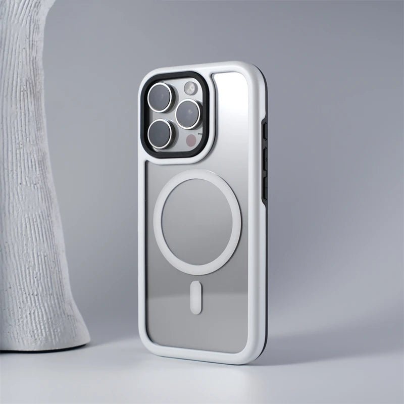 Premium Minimalist Anti-Impact iPhone Case with MagSafe Charging
