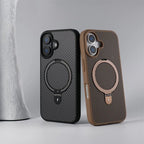 Anti-Impact Carbon Fiber iPhone Case with MagSafe Charging