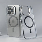 Transparent iPhone Case with MagSafe and reclining stand