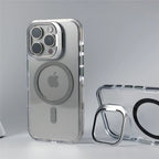 Transparent iPhone Case with MagSafe and reclining stand