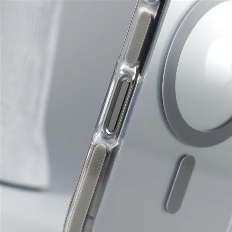 Transparent iPhone Case with MagSafe and reclining stand