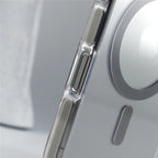 Transparent iPhone Case with MagSafe and reclining stand