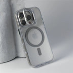 Transparent iPhone Case with MagSafe and reclining stand