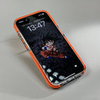 Transparent iPhone Case with Carbon Fiber and MagSafe Charging