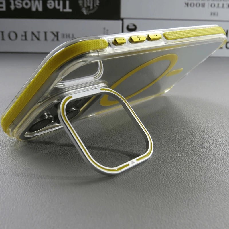 Minimalist Transparent iPhone Case with MagSafe Charging