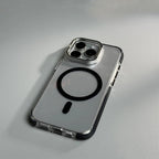 Minimalist Transparent iPhone Case with MagSafe Charging