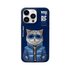 Premium iPhone Case with Realistic Animals in manual embroidery