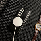 Samsung Z Fold Leather Case with MagSafe Charging