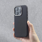 Embossed Leather iPhone Case with MagSafe Charging