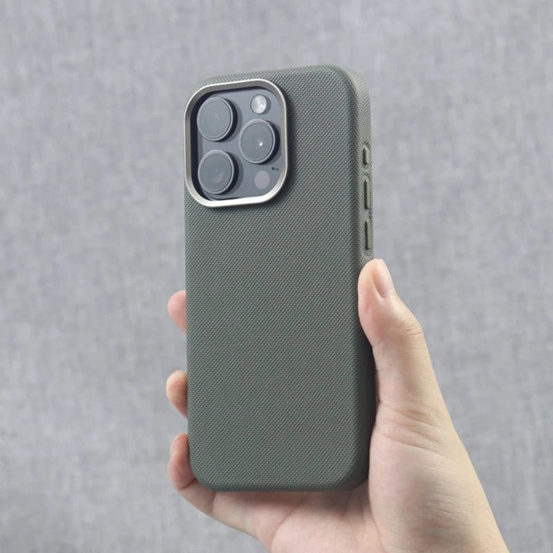 Embossed Leather iPhone Case with MagSafe Charging
