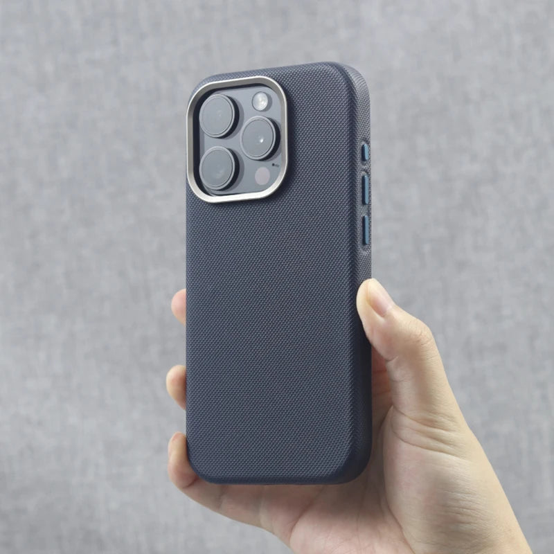 Embossed Leather iPhone Case with MagSafe Charging