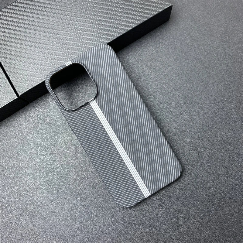 iPhone Carbon Prime Case in Minimalist Carbon Fiber