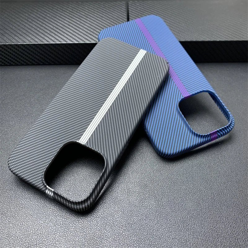 iPhone Carbon Prime Case in Minimalist Carbon Fiber