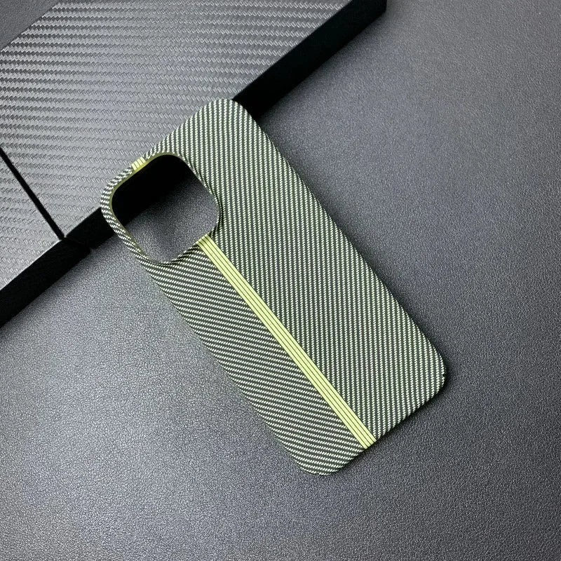 iPhone Carbon Prime Case in Minimalist Carbon Fiber