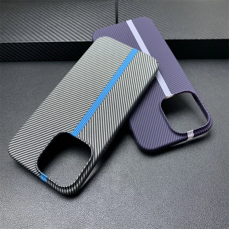 iPhone Carbon Prime Case in Minimalist Carbon Fiber
