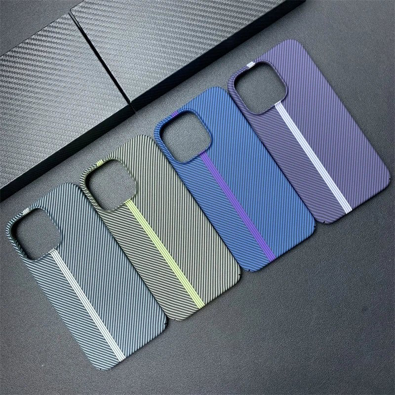 iPhone Carbon Prime Case in Minimalist Carbon Fiber