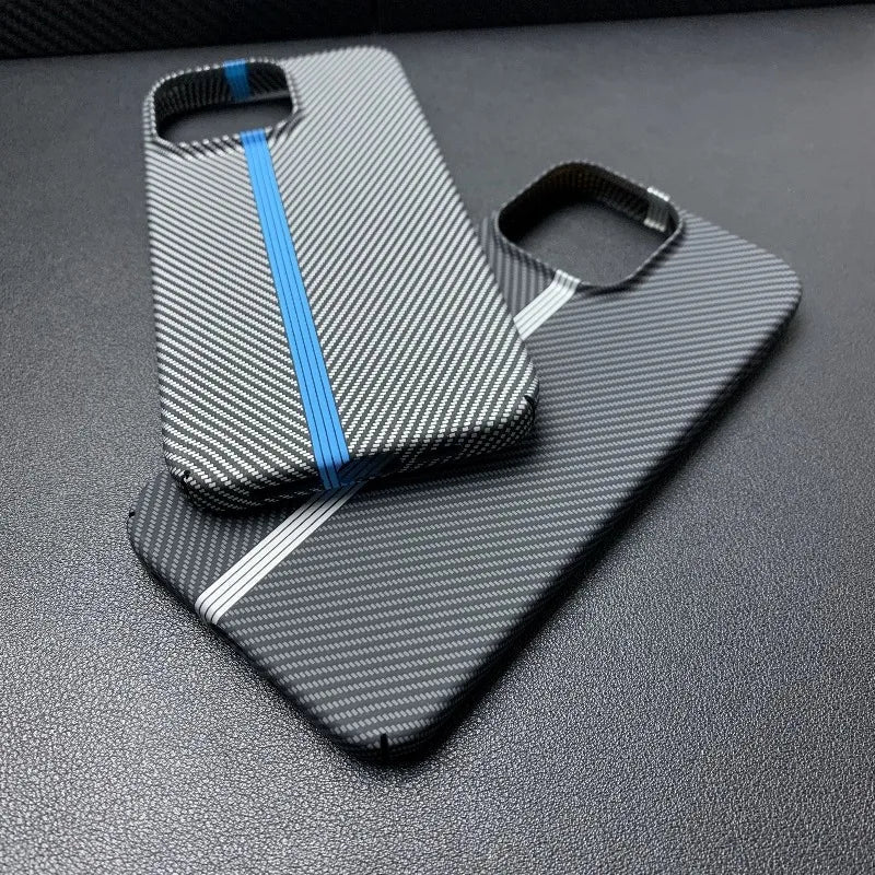 iPhone Carbon Prime Case in Minimalist Carbon Fiber