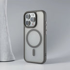 Minimalist Matte Effect iPhone Case with MagSafe Charging