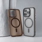 Minimalist Matte Effect iPhone Case with MagSafe Charging