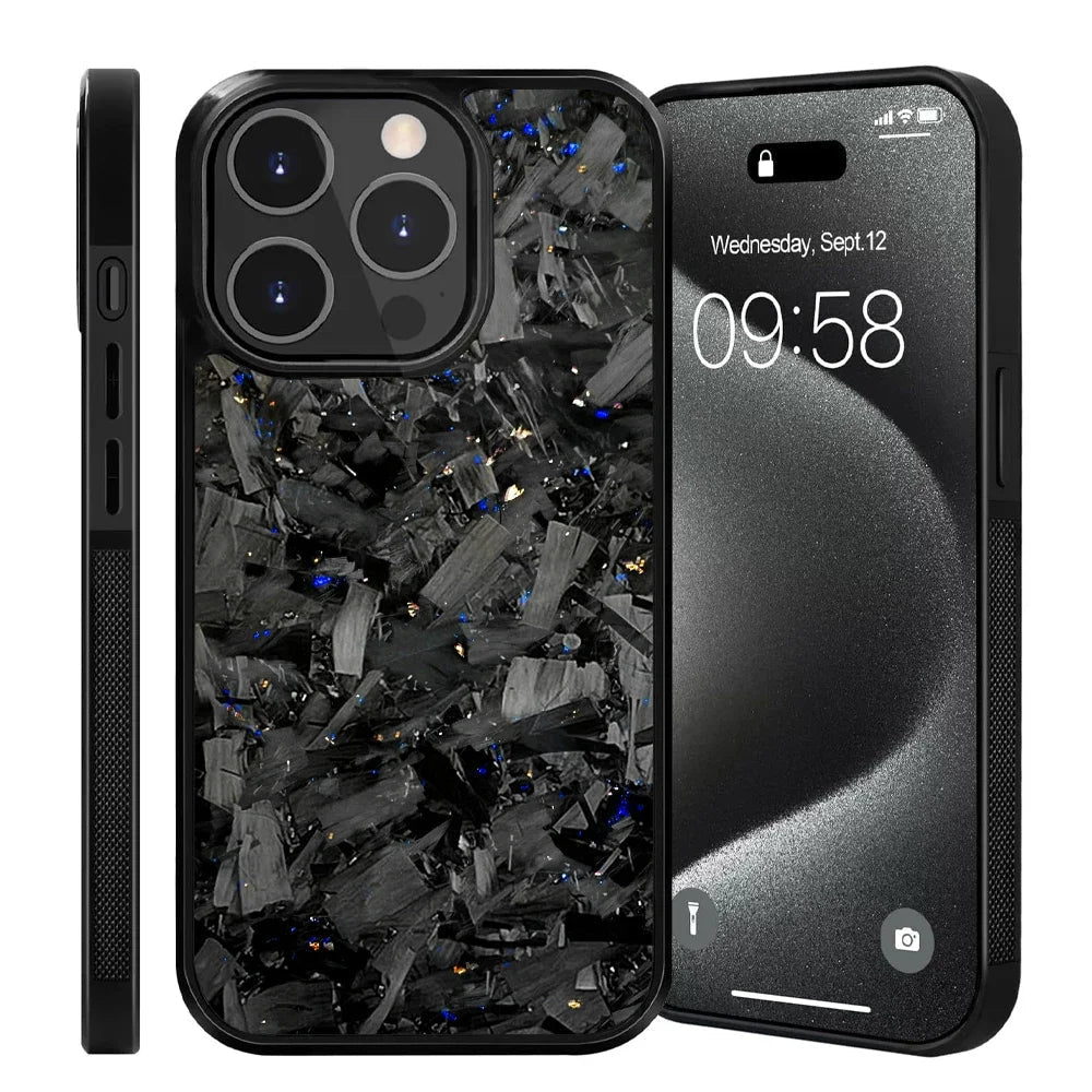 Anti-Impact Genuine Carbon Fiber iPhone Case