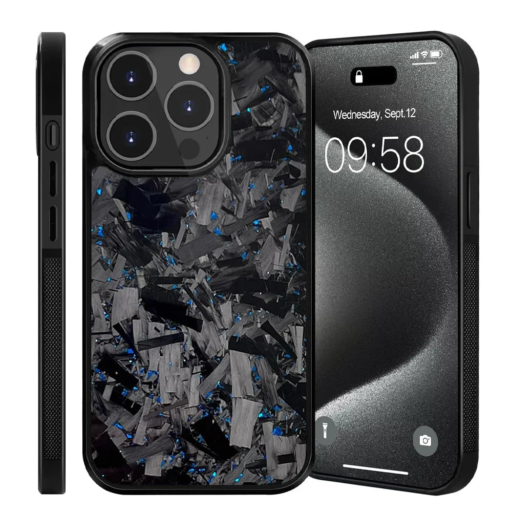 Anti-Impact Genuine Carbon Fiber iPhone Case
