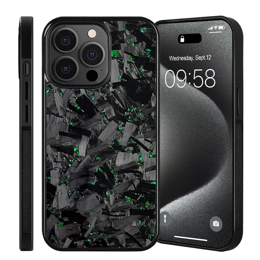 Anti-Impact Genuine Carbon Fiber iPhone Case