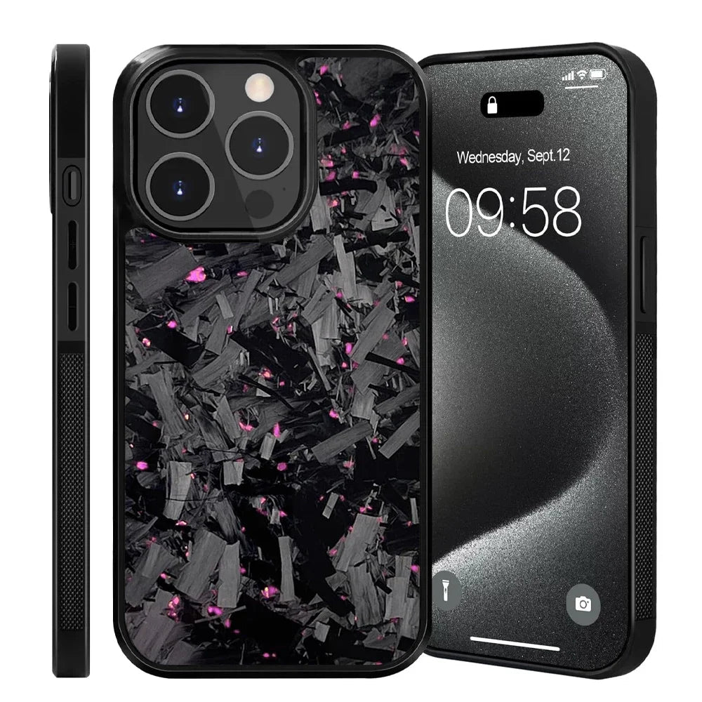 Anti-Impact Genuine Carbon Fiber iPhone Case