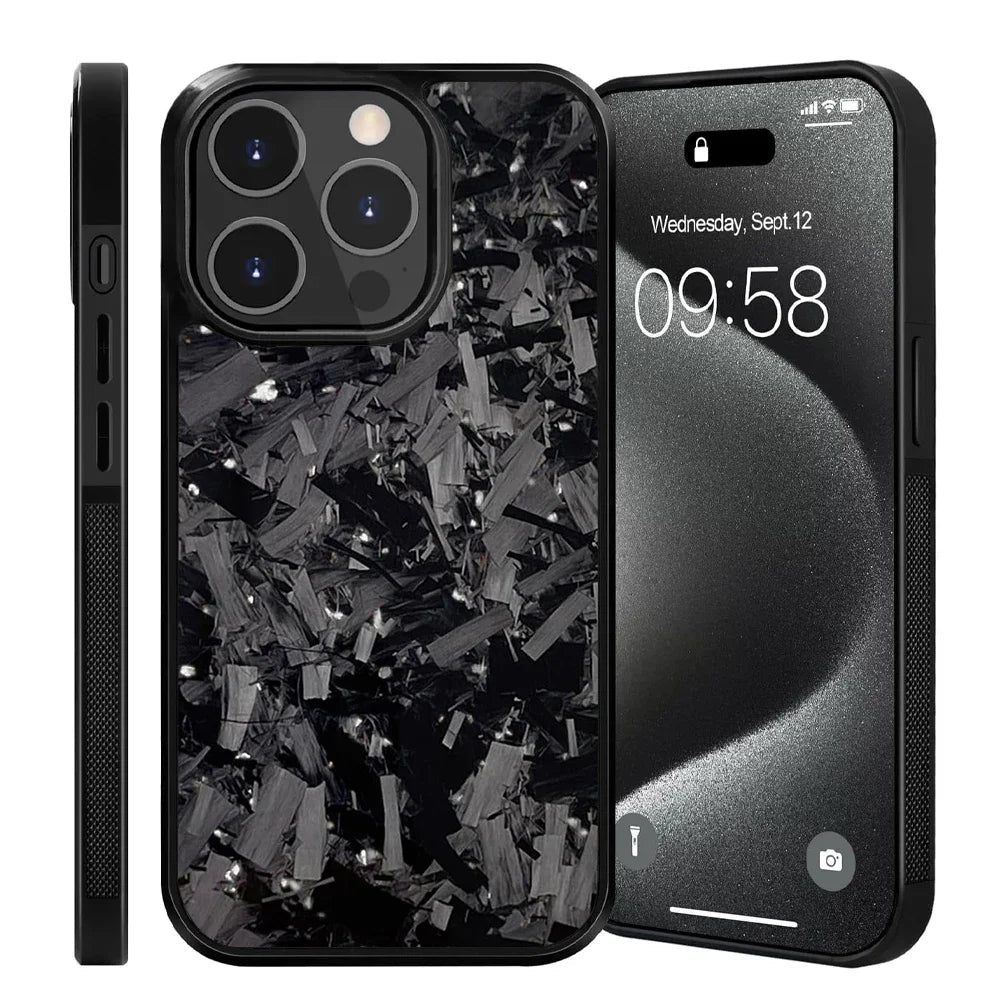 Anti-Impact Genuine Carbon Fiber iPhone Case