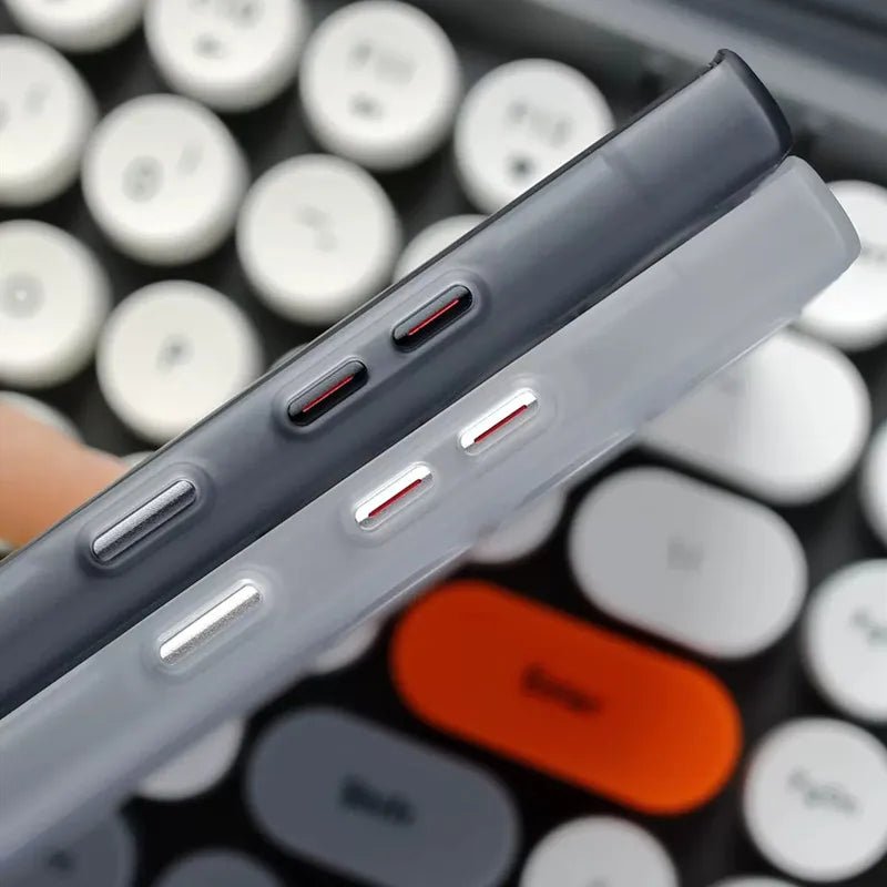 Matte Transparent Samsung Case with MagSafe Charging
