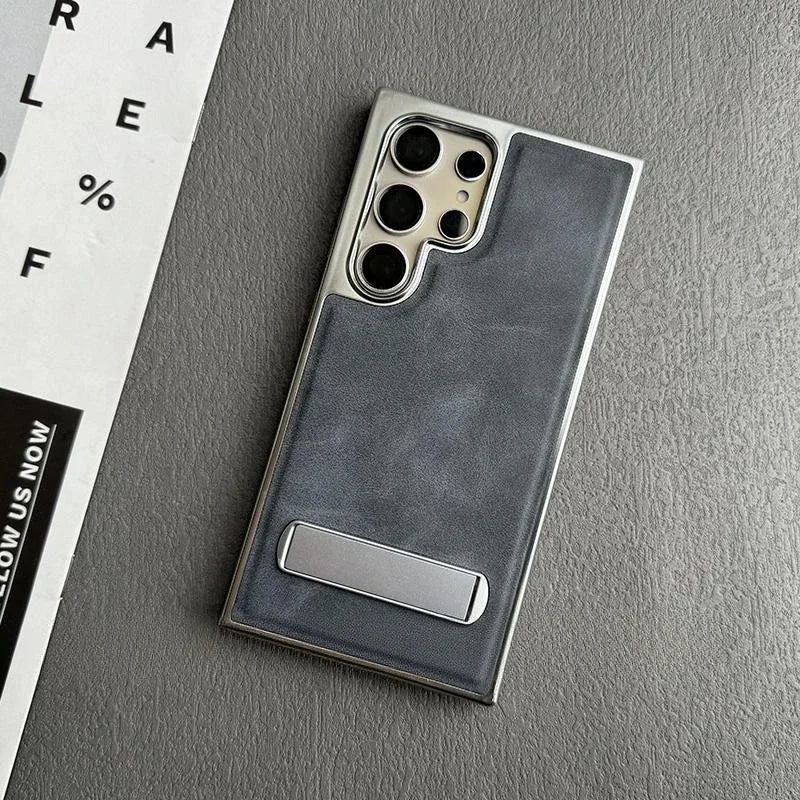 Samsung Genuine Leather Case with Foldable Stand