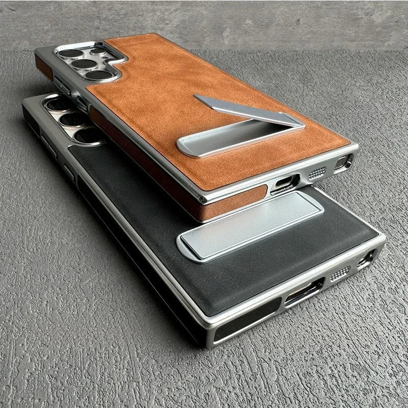 Samsung Genuine Leather Case with Foldable Stand