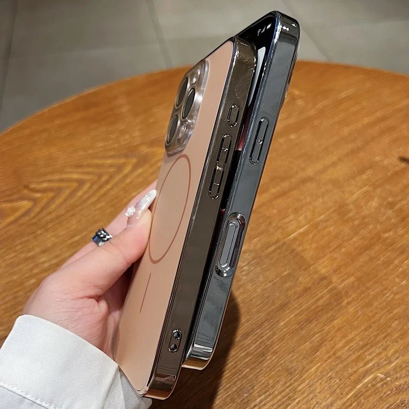 iPhone Case with Camera Lens Protector and MagSafe