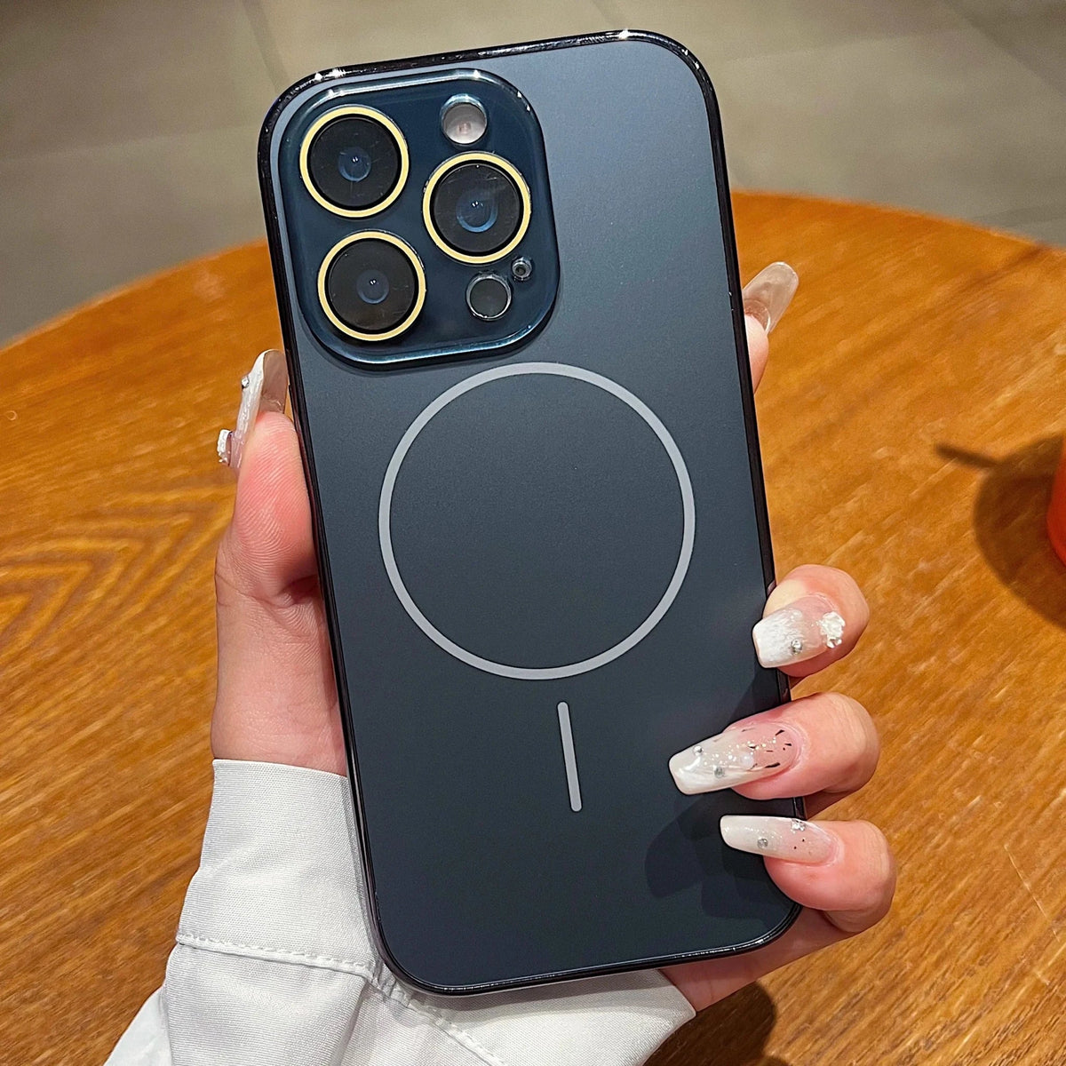 iPhone Case with Camera Lens Protector and MagSafe
