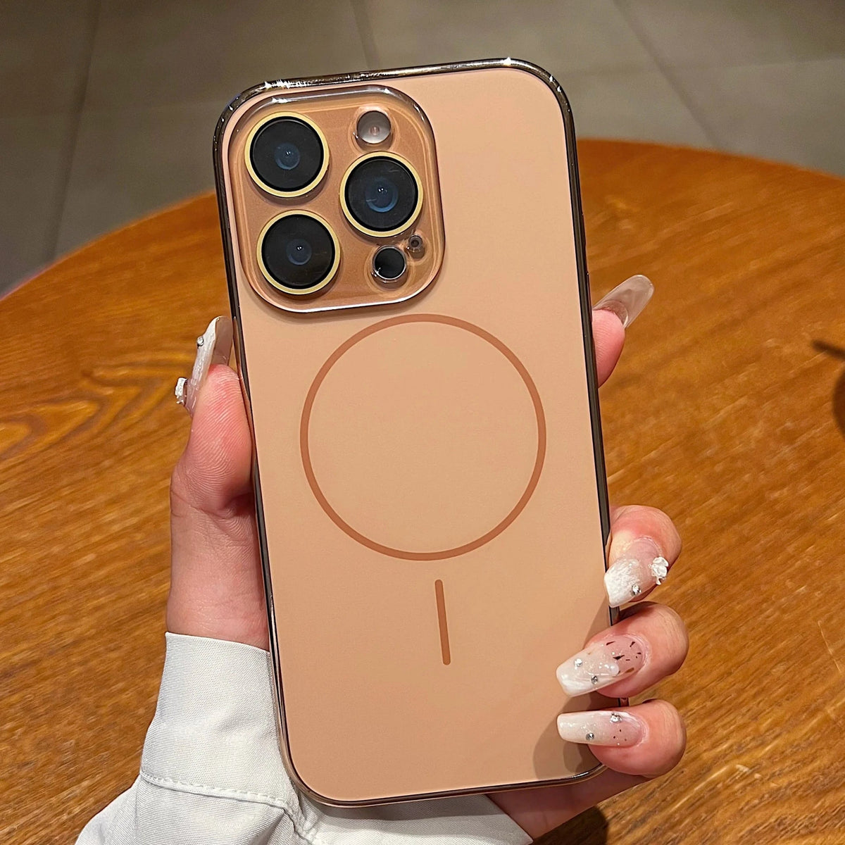 iPhone Case with Camera Lens Protector and MagSafe