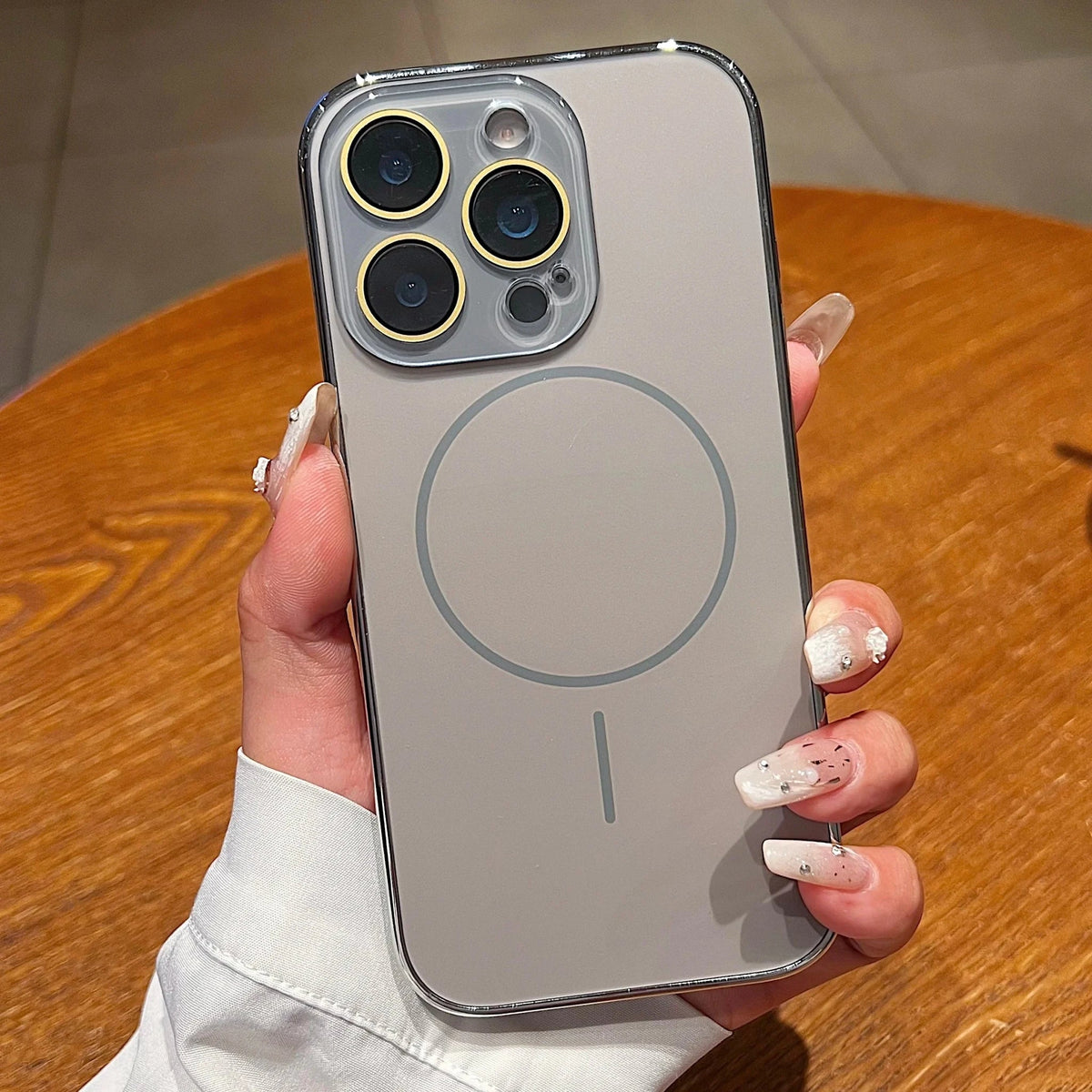 iPhone Case with Camera Lens Protector and MagSafe