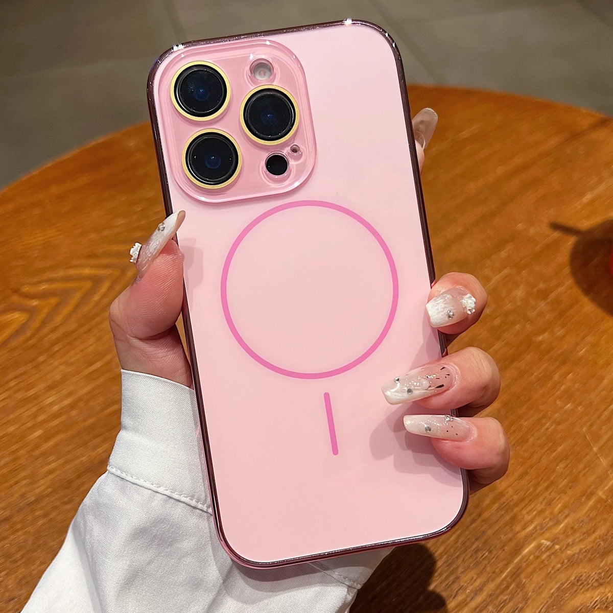 iPhone Case with Camera Lens Protector and MagSafe