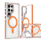 Transparent Samsung Case with Reclining Stand and MagSafe