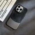 Minimalist iPhone Case in Flannel Fabric