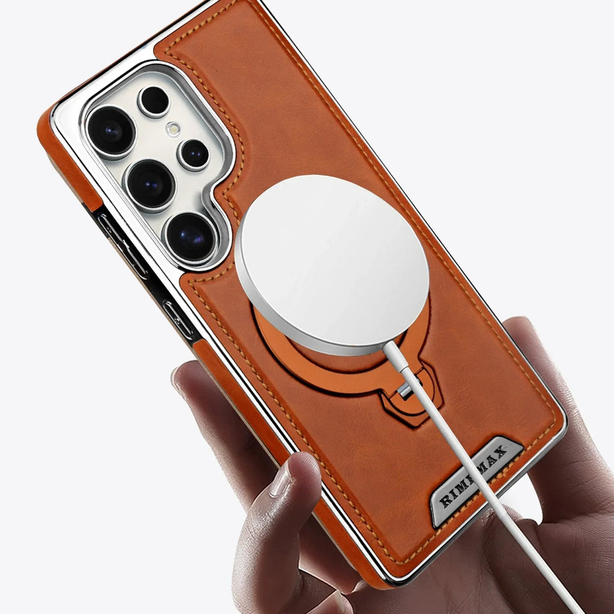 Samsung Leather Case with MagSafe Swivel Stand