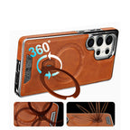 Samsung Leather Case with MagSafe Swivel Stand