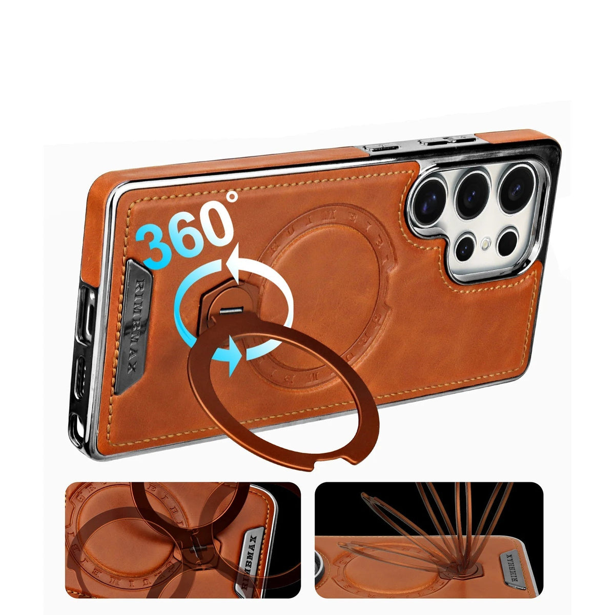 Samsung Leather Case with MagSafe Swivel Stand