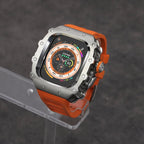 Stainless Steel Apple Watch Case with Bracelet