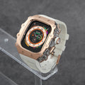 Stainless Steel Apple Watch Case with Bracelet