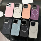 Matte iPhone Case with Metal Lens Protector