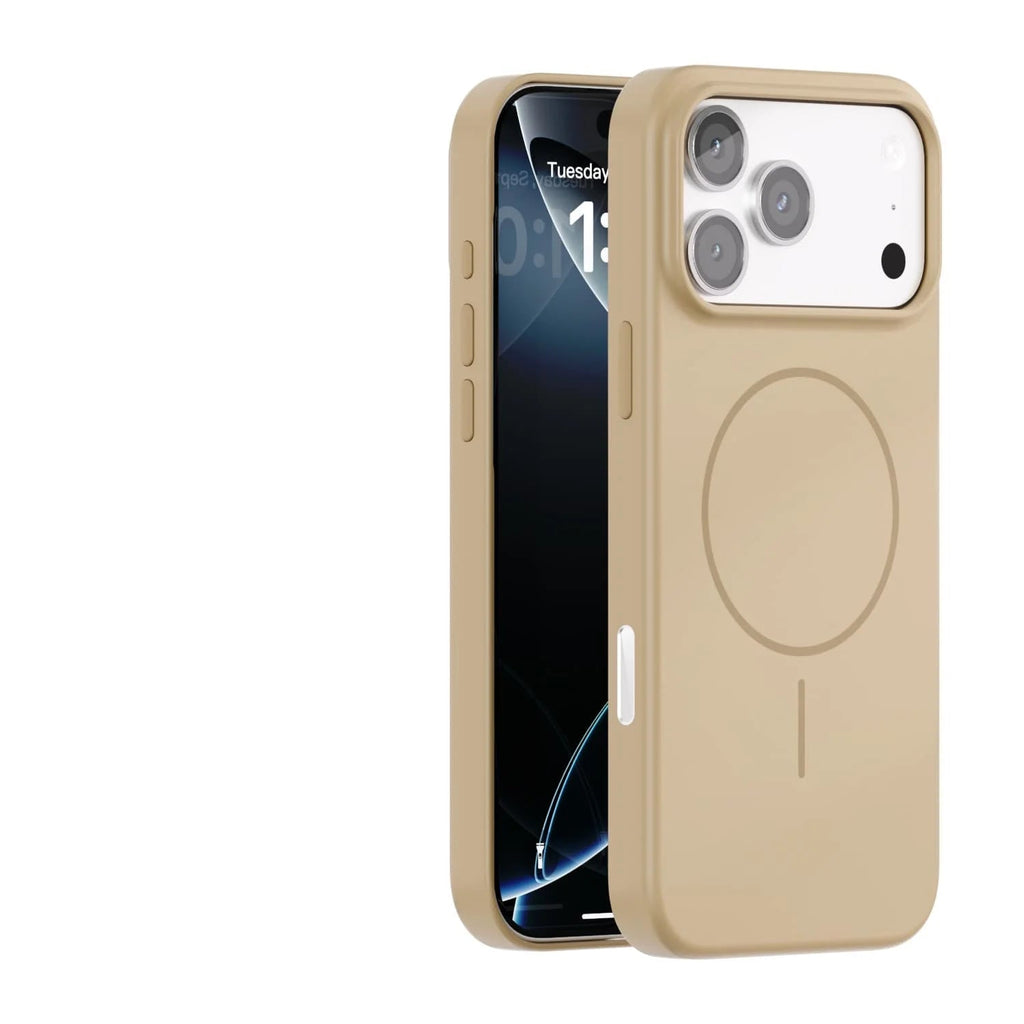 Minimalist MagSafe iPhone Case Velvety Internal Protection