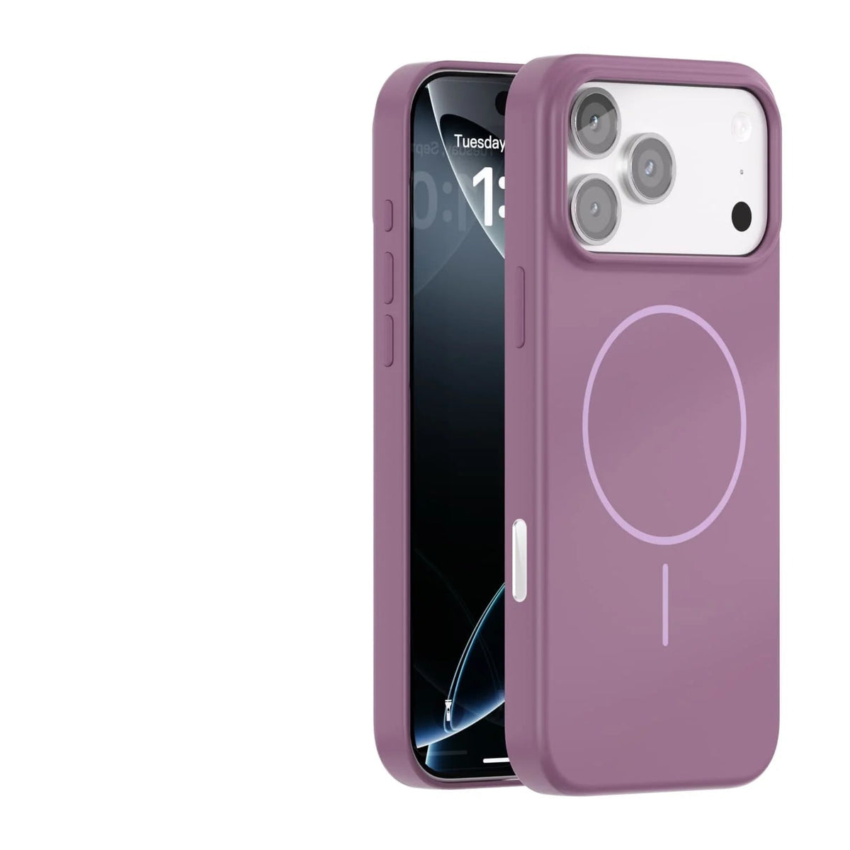 Minimalist MagSafe iPhone Case Velvety Internal Protection