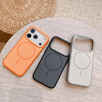 Minimalist MagSafe iPhone Case Velvety Internal Protection