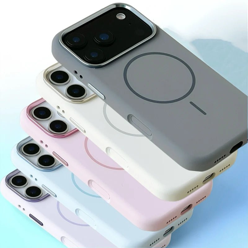 Velvety Silicone iPhone Case with MagSafe