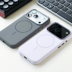 Velvety Silicone iPhone Case with MagSafe